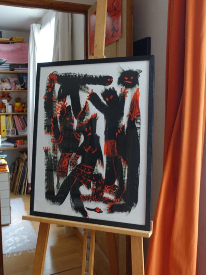 020=La mouche, tirage photographique, encadrement 50:65cm, 2021_Fly, photographic print, framed 50:65cm, 2021.jpg